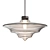 Controvento Pendant Light by Wayne Enterprises 3D model small image 1