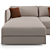 Luxury Trussardi Casa Maryl Sofa 3D model small image 6