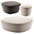 Elegant BEAT Ottomans: Versatile Sizes 3D model small image 6