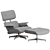 Luxury Eames Lounge Set Available 3D model small image 4