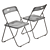 Modern Chair Set Collection 3D model small image 6