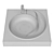 Grossman Neo 60cm Basin Sink 3D model small image 4