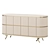 Modern Elegance Wooden Chest J081 3D model small image 1