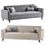 Space-Saving Loft Triple Bed Sofa 3D model small image 4