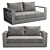 Hayman 2 Seater Sofa Model 3D model small image 1