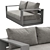 Hayman 2 Seater Sofa Model 3D model small image 4