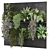  Indoor Wall Vertical Garden Set 1368 3D model small image 1