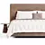 Elegant Helen Bed in Millimeters 3D model small image 5