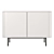 Modern Scandinavian style sideboard, 1060mm 3D model small image 3