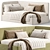 Roxy Sofa-Bed: Stylish Compact Multifunctional 3D model small image 4