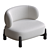 Title: Modern Tetris-Inspired Armchair Design 3D model small image 1