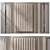 Elegant Wall Panel Decor 3D 3D model small image 1