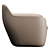 Stylish Bonaldo Kitai Chair 3D model small image 4