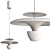 Elegant BERTIL Pendant Lamp 3D model small image 7