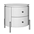 Caramel Bedside Table by Woodenkors 3D model small image 4