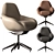 Elegant Roche Bobois Desk Chair 3D model small image 1