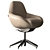 Elegant Roche Bobois Desk Chair 3D model small image 3