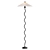 Chic Pleated Floor Lamp 3D model small image 1