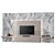 Sleek Stone TV Wall Mount 3D model small image 6