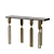 Luxury Cream Shagreen Console Table 3D model small image 1