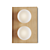 Milan Iluminacion Knock Glass Wall Lamp 3D model small image 3