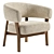 Stylish Juno Chair: Modern Comfort 3D model small image 1