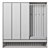 Modular Hallway Storage Unit 3D model small image 4
