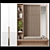 Versatile Hallway Cabinet Set 3D model small image 1