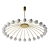 Modern LED Glass Pendant Lamp 3D model small image 2