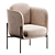 Zen Comfort Chair | Novamobili 3D model small image 2