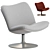 Modern Swivel Armchair Set Artifort 3D model small image 1