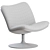 Modern Swivel Armchair Set Artifort 3D model small image 3