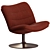 Modern Swivel Armchair Set Artifort 3D model small image 4