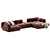  LUZARO Sofa Safe: Stylish & Secure 3D model small image 2