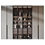 Modern Wardrobe Set 2850mm Height 3D model small image 1