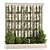  28-Piece Outdoor Plants Set 3D model small image 1