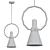 Sleek Pendant Light Fixture 3D model small image 5