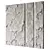 Seamless Rock Slab Wall Panel 3D model small image 1