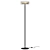 Elegant Black Gold Floor Lamp 3D model small image 1