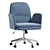 Modern Swivel Office Chair 3D model small image 3