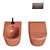 Ceramica Globo Lalita Bathroom Set 3D model small image 3