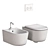 Ceramica Globo Lalita Bathroom Set 3D model small image 5