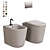 Elegant Ceramica Globo Lalita Set 3D model small image 1