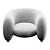 Luxury Comfort Chair "CINNAMON 3D model small image 2