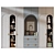 Custom Wardrobe Furniture Composition 3D model small image 1