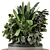 Outdoor Bush and Tree Set 3D model small image 1