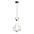 Elegant Modern Ceiling Pendant Light 3D model small image 1