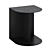 Modern Black Forrest Side Table 3D model small image 2