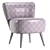 Mid-Century Upholstered Lounge Chair 3D model small image 7