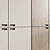 Modern Minimalist Wardrobe Design 3D model small image 3